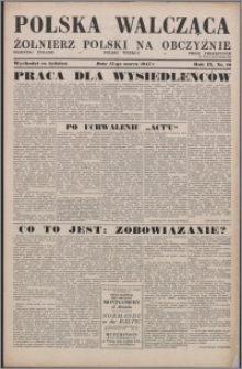 Polska Walcząca - Żołnierz Polski na Obczyźnie 1947.03.15, R. 9 nr 10