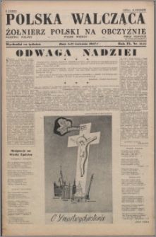 Polska Walcząca - Żołnierz Polski na Obczyźnie 1947.04.05-1947.04.12, R. 9 nr 13-14