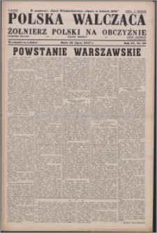 Polska Walcząca - Żołnierz Polski na Obczyźnie 1947.07.26, R. 9 nr 29