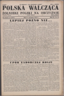 Polska Walcząca - Żołnierz Polski na Obczyźnie 1947.08.09, R. 9 nr 31