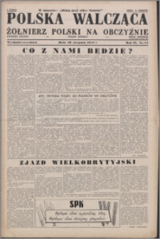 Polska Walcząca - Żołnierz Polski na Obczyźnie 1947.08.30, R. 9 nr 34