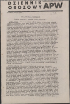 Dziennik Obozowy APW 1944.02.23 nr 20