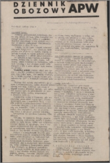 Dziennik Obozowy APW 1944.02.28 nr 24