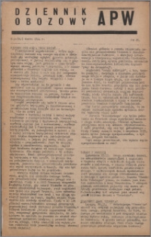Dziennik Obozowy APW 1944.03.01 nr 26