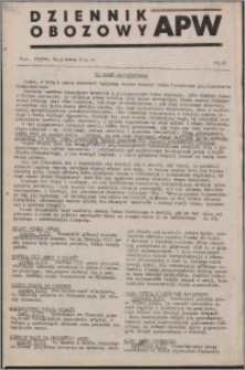 Dziennik Obozowy APW 1944.03.03 nr 28