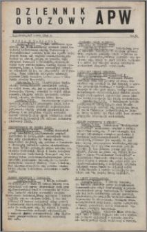Dziennik Obozowy APW 1944.03.08 nr 31