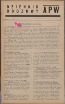 Dziennik Obozowy APW 1944.03.21 nr 42