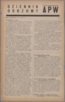 Dziennik Obozowy APW 1944.03.23 nr 44