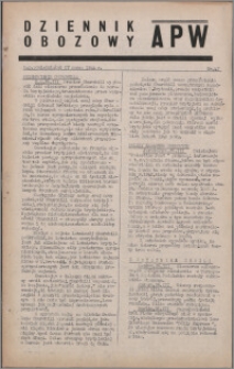 Dziennik Obozowy APW 1944.03.27 nr 47