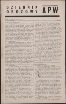 Dziennik Obozowy APW 1944.03.28 nr 48