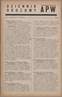 Dziennik Obozowy APW 1944.03.30 nr 50