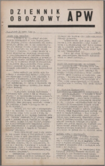 Dziennik Obozowy APW 1944.03.31 nr 51