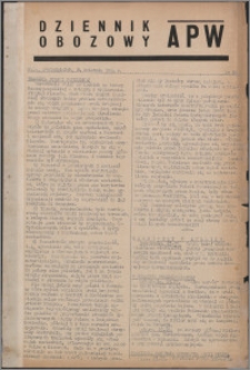 Dziennik Obozowy APW 1944.04.24 nr 69