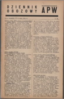 Dziennik Obozowy APW 1944.04.27 nr 72