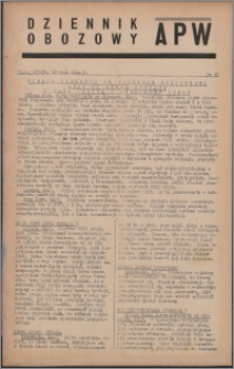 Dziennik Obozowy APW 1944.05.13 nr 85