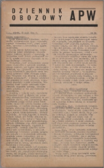 Dziennik Obozowy APW 1944.05.20 nr 91
