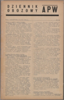 Dziennik Obozowy APW 1944.05.22 nr 92