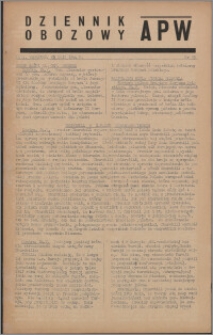 Dziennik Obozowy APW 1944.05.25 nr 95
