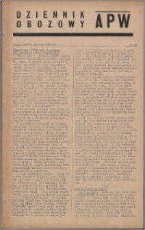 Dziennik Obozowy APW 1944.05.30 nr 98