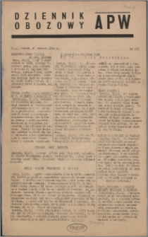 Dziennik Obozowy APW 1944.06.20 nr 115
