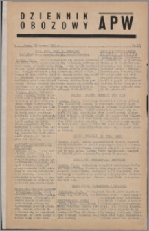 Dziennik Obozowy APW 1944.06.28 nr 122