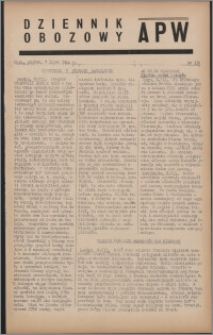 Dziennik Obozowy APW 1944.07.07 nr 130