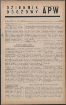 Dziennik Obozowy APW 1944.07.15 nr 137