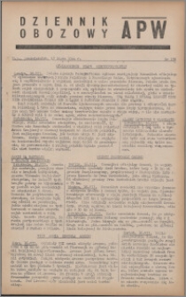 Dziennik Obozowy APW 1944.07.17 nr 138