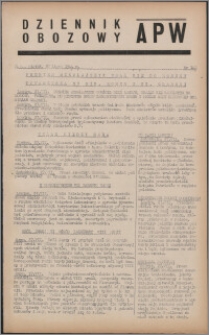 Dziennik Obozowy APW 1944.07.28 nr 148