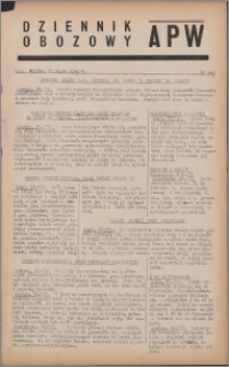 Dziennik Obozowy APW 1944.07.29 nr 149