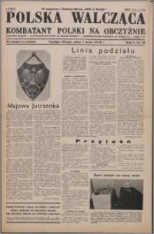 Polska Walcząca - Kombatant Polski na Obczyźnie 1948.05.01, R. 10 nr 18