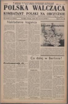 Polska Walcząca - Kombatant Polski na Obczyźnie 1948.06.26, R. 10 nr 26