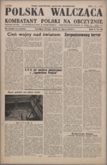 Polska Walcząca - Kombatant Polski na Obczyźnie 1948.07.17, R. 10 nr 29