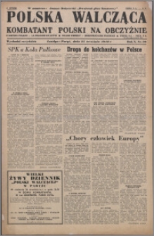 Polska Walcząca - Kombatant Polski na Obczyźnie 1948.09.25, R. 10 nr 39