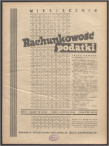 Rachunkowość - Podatki 1948, R. 2 nr 7/8 (13/14)