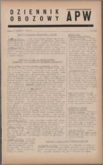 Dziennik Obozowy APW 1944.08.07 nr 156