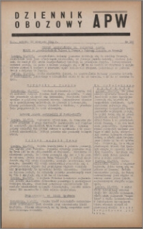 Dziennik Obozowy APW 1944.08.19 nr 166
