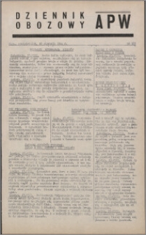 Dziennik Obozowy APW 1944.08.28 nr 173