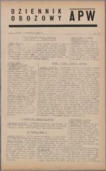 Dziennik Obozowy APW 1944.09.01 nr 177