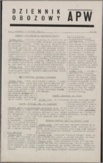 Dziennik Obozowy APW 1944.09.07 nr 182