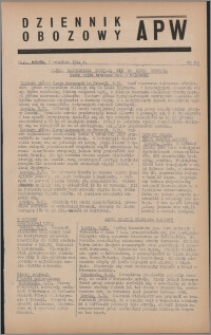 Dziennik Obozowy APW 1944.09.09 nr 184