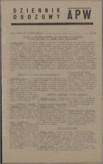 Dziennik Obozowy APW 1944.09.13 nr 187