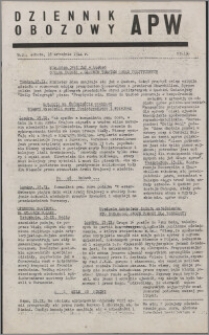 Dziennik Obozowy APW 1944.09.16 nr 190