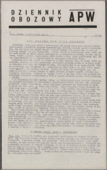 Dziennik Obozowy APW 1944.10.03 nr 204