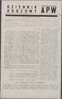 Dziennik Obozowy APW 1944.10.04 nr 205
