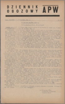 Dziennik Obozowy APW 1944.10.05 nr 206