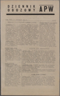 Dziennik Obozowy APW 1944.10.18 nr 217