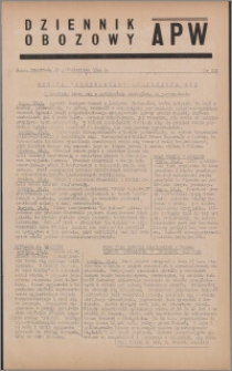 Dziennik Obozowy APW 1944.10.19 nr 218