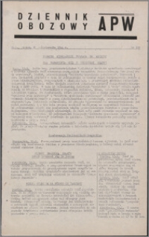 Dziennik Obozowy APW 1944.10.20 nr 219