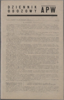 Dziennik Obozowy APW 1944.11.13 nr 237